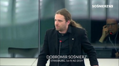 Dobromir Sośnierz: Zrobiłem Wam gołąbka!