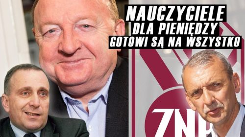 Związki zawodowe robią ze światłych pedagogów motłoch