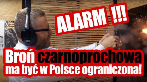 Broń czarnoprochowa ma być w Polsce ograniczona!