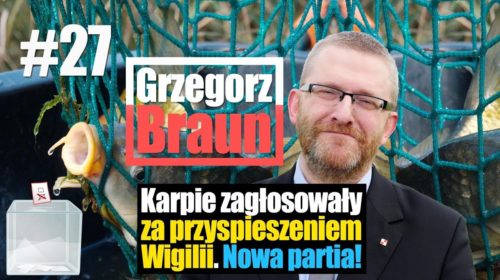 Karpie zagłosowały za przyspieszeniem Wigilii. Nowa Partia