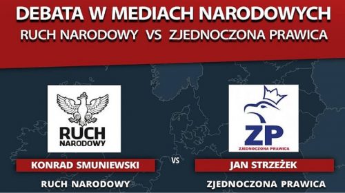 Polityczne starcie Ruchu Narodowego i Zjednoczonej Prawicy