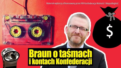 O taśmach i kontach Konfederacji