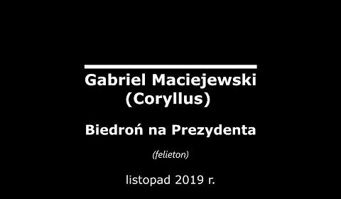 Biedroń na Prezydenta