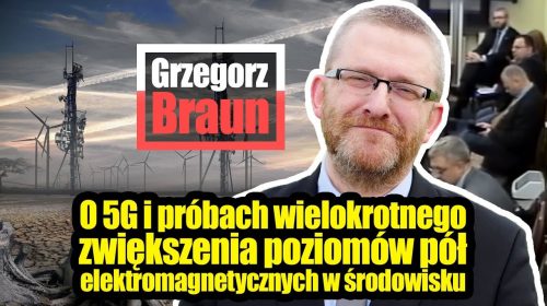 O 5G i wielokrotnym zwiększaniu poziomów pół elektromagnetycznych w środowisku