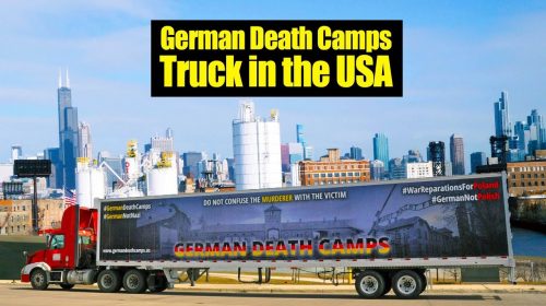 Ciężarówka German Death Camps w USA ma już 2 lata