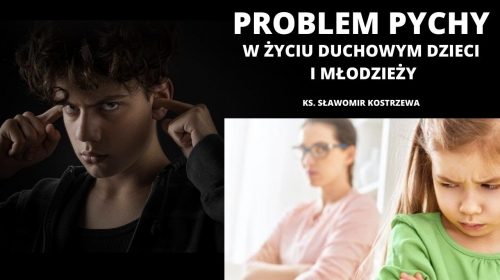 Problem pychy w życiu duchowym dzieci i młodzieży