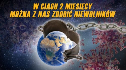 “Nawet jeśli to przypadek… to już wiadomo, jak zrobić z nas niewolników”