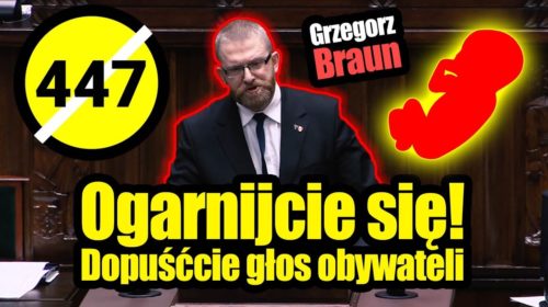 Ogarnijcie się! Dopuśćcie głos obywateli