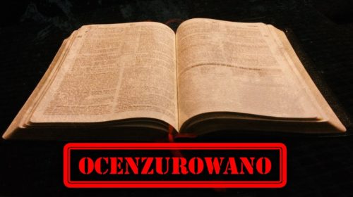 Kaganiec cenzury na Słowo Boże