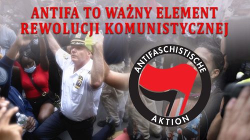 Żeby rzucić na kolana mocarstwo, nie trzeba zielonych ludzików i bomby atomowej. Wystarczy Antifa