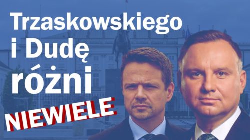 Wyziew Trzaskowskiego na plecach Dudy i niemądre pyskówki z…