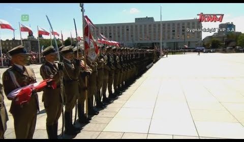 Odprawa wart przed Grobem Nieznanego Żołnierza (15.08.2020)