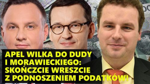 Skończcie wreszcie z podnoszeniem podatków!