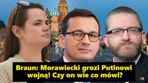 Morawiecki grozi Putinowi wojną!