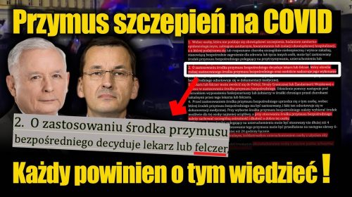 “Będą przymusowo szczepić, podawać leki, obezwładniać, izolować i hospitalizować!”