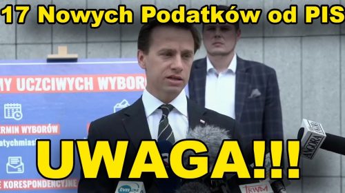 PIS chce wprowadzić 17 nowych podatków!