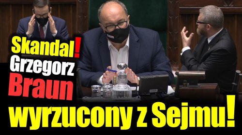 Poseł Konfederacji wykluczony z obrad Sejmu