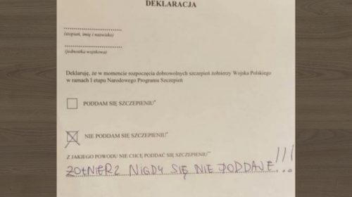 Żołnierz nigdy się nie poddaje!