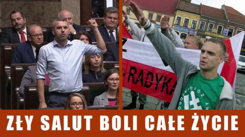 Zły salut boli całe życie