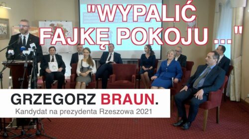 „Wypalić fajkę pokoju…”