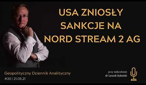 USA zniosły sankcje na spółkę budującą Nord Stream 2