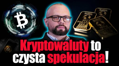 Kryptowaluty to spekulacja, złoto to stabilizacja