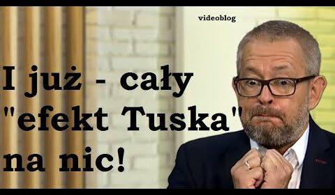 I już – cały “efekt Tuska” na nic!