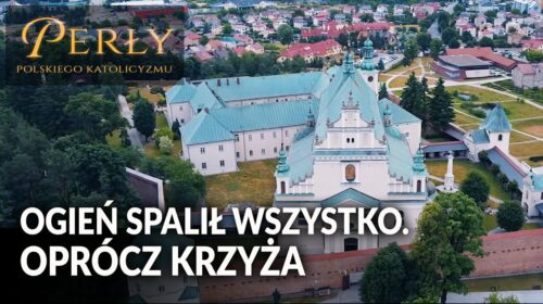 Ogień spalił wszystko. Oprócz krzyża