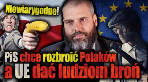 PiS chce rozbroić Polaków, a UE dać ludziom broń!