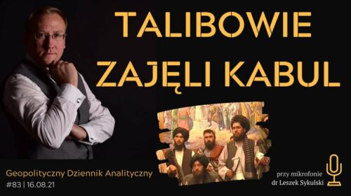 Talibowie zajęli Kabul