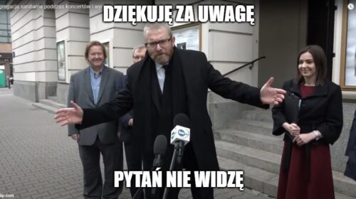 Zamiast punktowego zamykania cmentarzy proponuję punktowe zamykanie MINISTRÓW Niedzielskiego i Kraski!