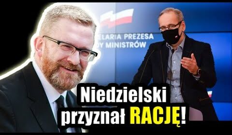 Adam Niedzielski z PiS przyznał rację Konfederacji