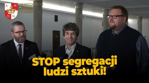 Stop segregacji ludzi sztuki!