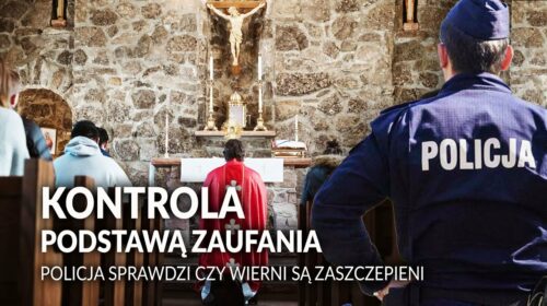 KONTROLA PODSTAWĄ ZAUFANIA! Policja sprawdzi czy wierni są po eliksirze