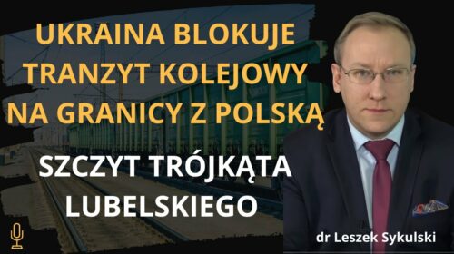 Ukraina blokuje tranzyt kolejowy na granicy z Polską