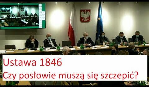 Czy posłowie muszą się $zczepić?