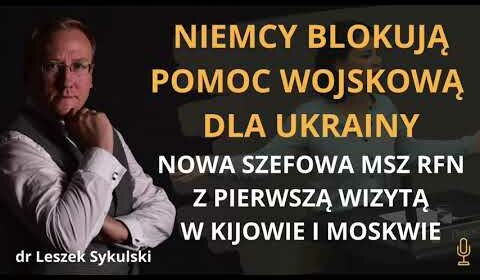 Niemcy blokują pomoc wojskową dla Ukrainy