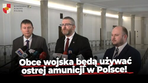 Prezydent zezwala na użycie ostrej amunicji przez wojska obce na terenie RP!