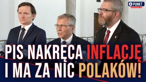 PiS dalej dodrukowuje pieniądze i nakręca inflację!