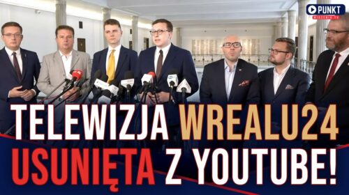 Telewizja wRealu24 usunięta