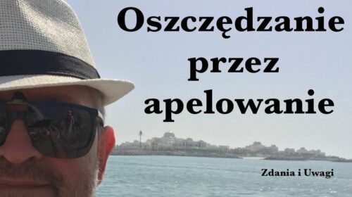 Oszczędzanie przez apelowanie