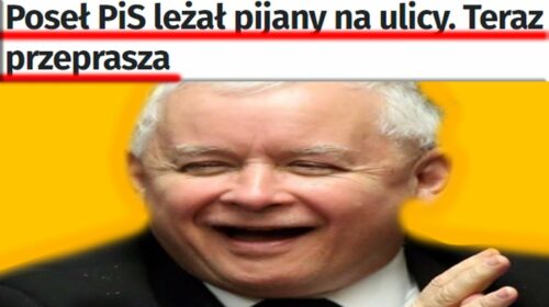 Jarosław Kaczyński i jego Młody Poseł