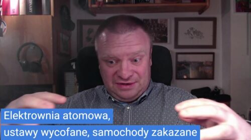 Elektrownia atomowa, ustawy wycofane, samochody zakazane