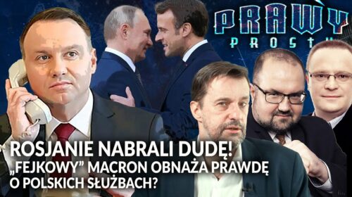 “Fejkowy” Macron obnaża prawdę o służbach?