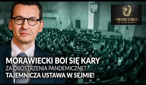 MORAWIECKI boi się kary ZA OBOSTRZENIA?