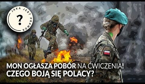 MON ogłasza pobór na ćwiczenia wojskowe! CZEGO BOJĄ SIĘ POLACY?