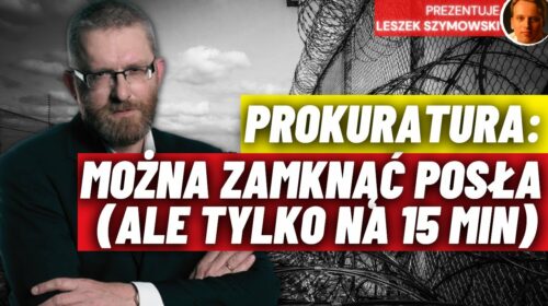 Prokuratura pozwala zamknąć Brauna, ale tylko na 15 minut…