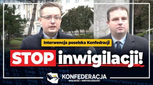 Stop inwigilacji przez policję!