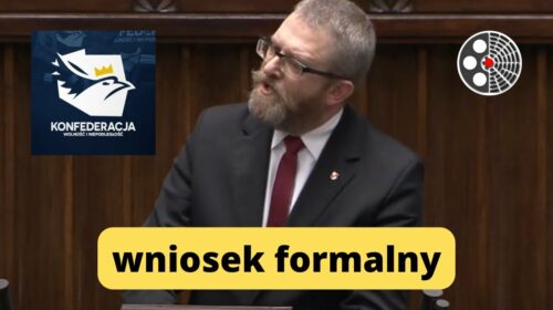 Grzegorz Braun ws. „felerów w biografii Mateusza Jakuba Morawieckiego”