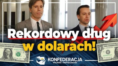 Rząd zaciąga rekordowy dług w dolarach!